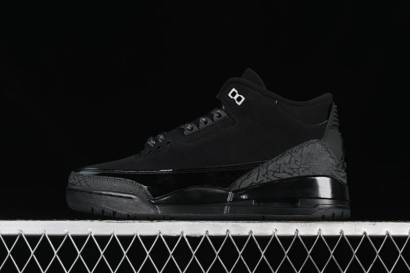All categories Air Jordan Jordan series basketball shoes Air Jordan 3 OG version Air Jordan 3 Retro AJ3 Joe 3 midnight black retro basketball shoes CT8532-001